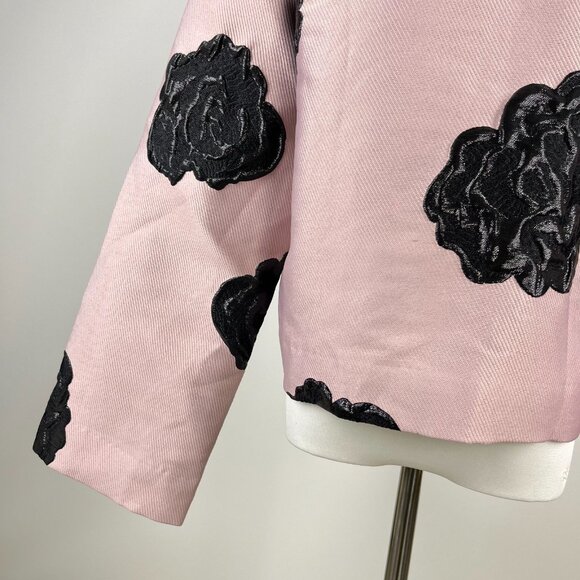 NWOT Stine Goya Kiana Rose Jacquard Pink Jacket Size M - Picture 10 of 16